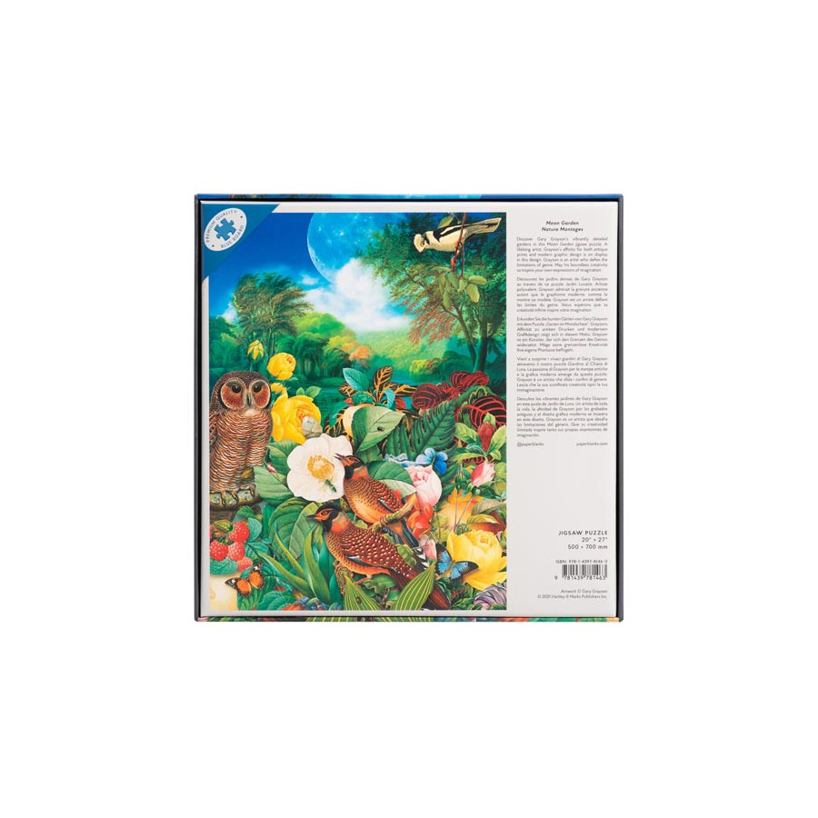 Puzzle 1000 Piezas Jardin De Luna