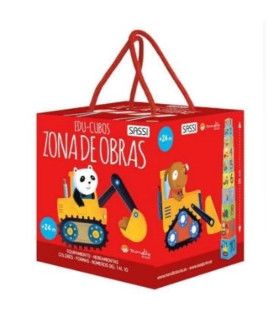 Cubos Apilables Mas Libro Zona De Obras