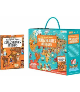 Libro Más Rompecabezas Civilizaciones Antiguas