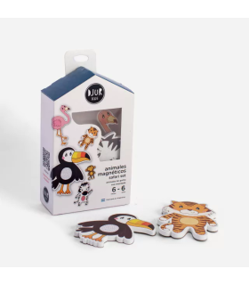 Set De Imanes Animales Safari