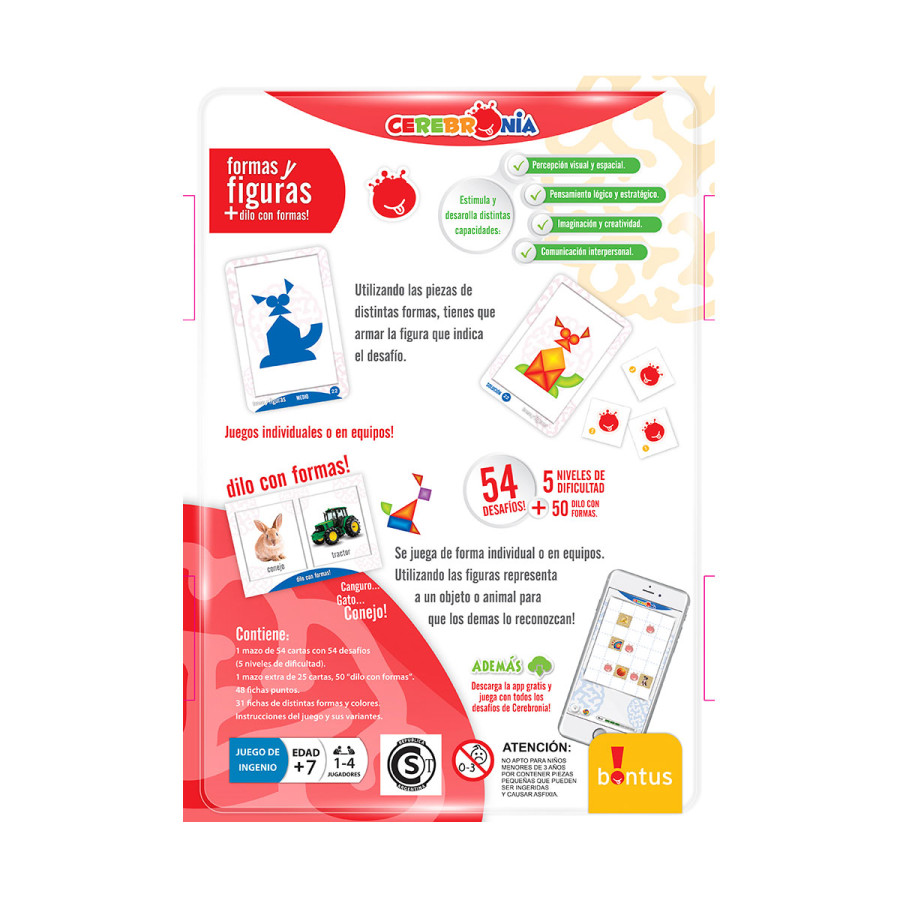 Juego de Mesa Formas y Figuras