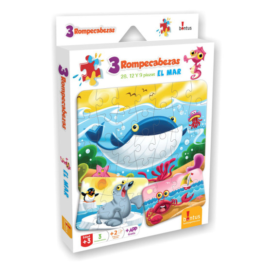 Rompecabezas Infantil El Mar