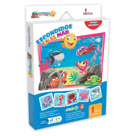 Juego de Mesa Didáctico Escondidos en el Mar