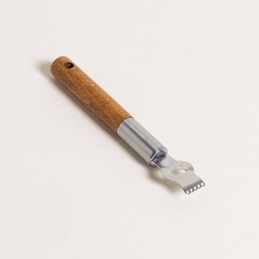 Cester acero inoxidable y acacia