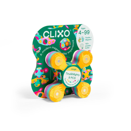 Set Tiny and Mighty Aves 9 Piezas Clixo