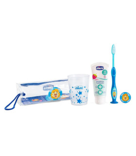 Set De Higiene Oral 3 A 6 Años Azul