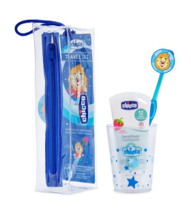 Set De Higiene Oral 3 A 6 Años Azul
