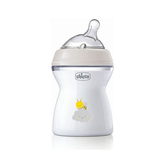 Mamadera Natural Feeling Chicco Flujo Medio 250 Ml