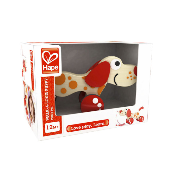 Perro de Arrastre Hape Juguete de Madera
