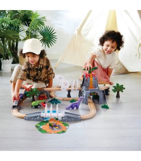 Set de Vías de Dino Aventuras Hape
