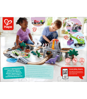 Set de Vías de Dino Aventuras Hape