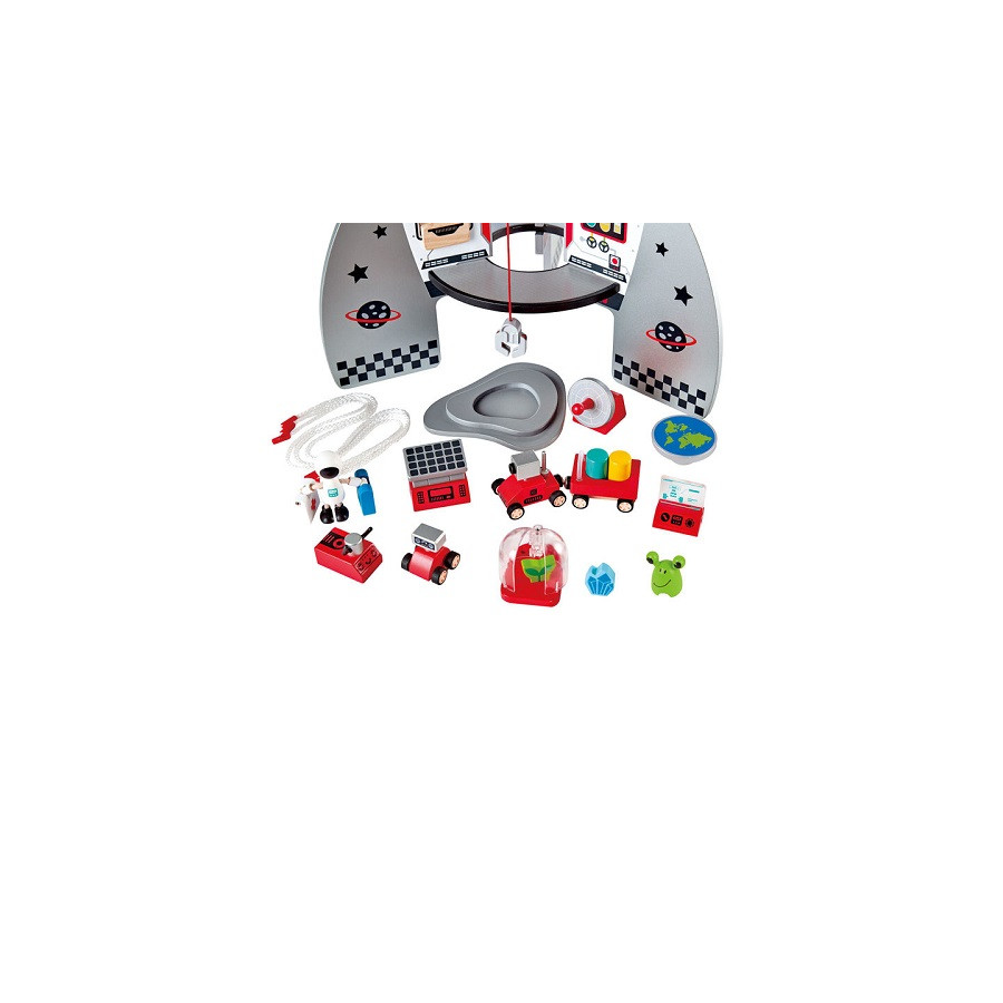 Cohete Espacial de 4 Pisos de Juguete Hape