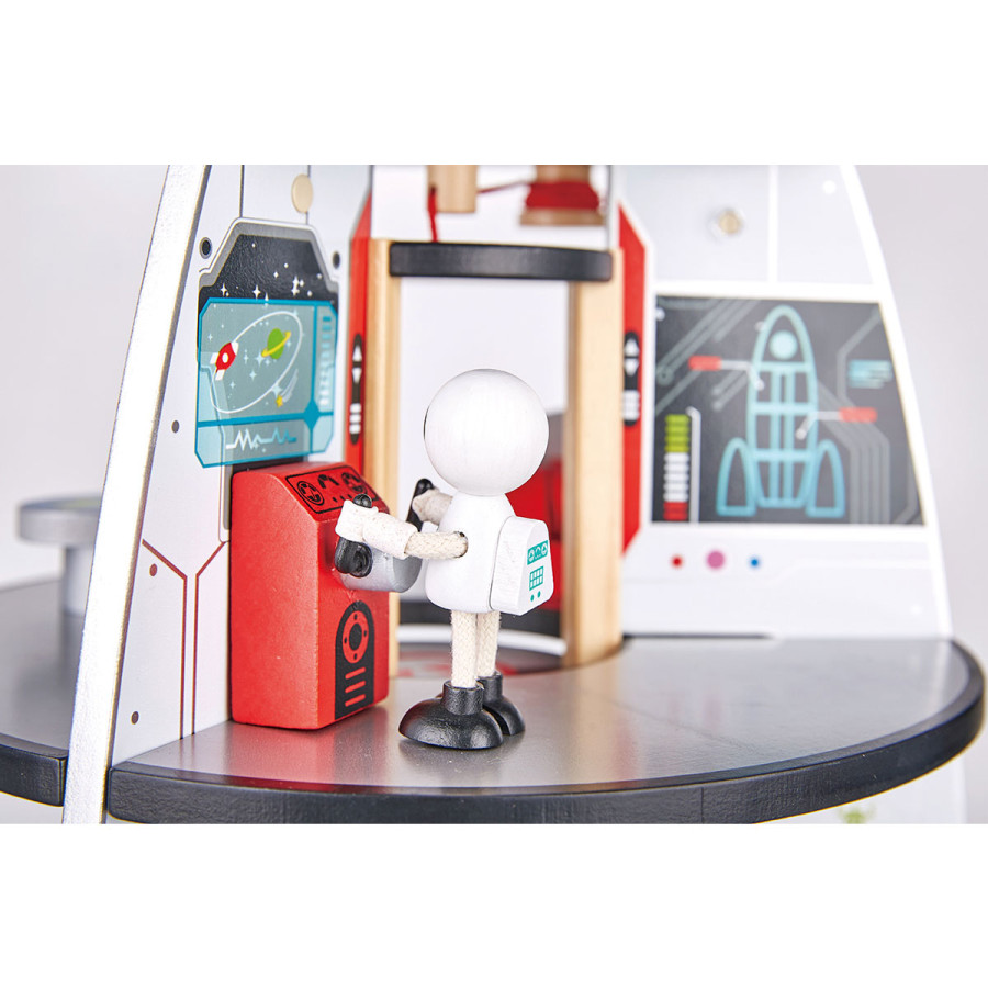 Cohete Espacial de 4 Pisos de Juguete Hape