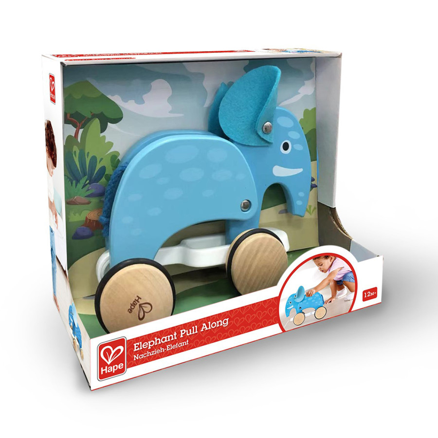 Juguete de Arrastre Elefante Hape