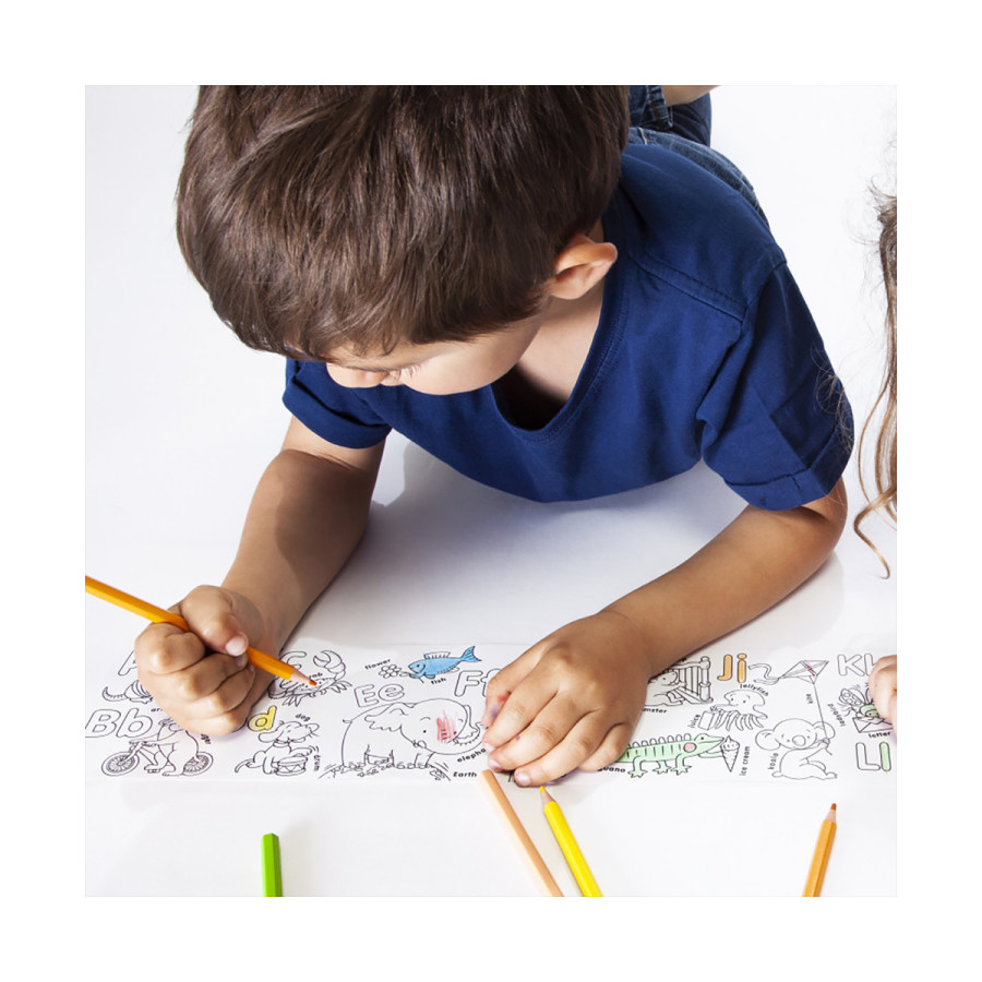 Rollo Para Colorear X7 Abc