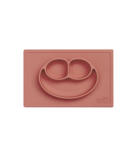 Plato de Silicona EZPZ Happy Mat Sienna