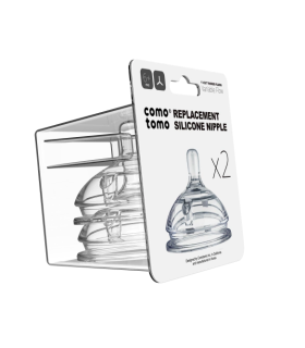 Tetina Natural Comotomo Flujo lento x2