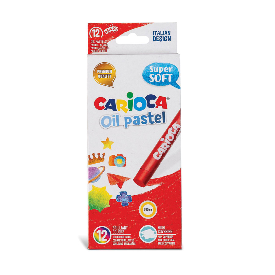 Crayones Óleo Pastel Carioca x 12