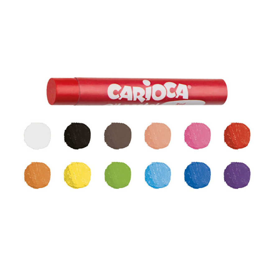 Crayones Óleo Pastel Carioca x 12