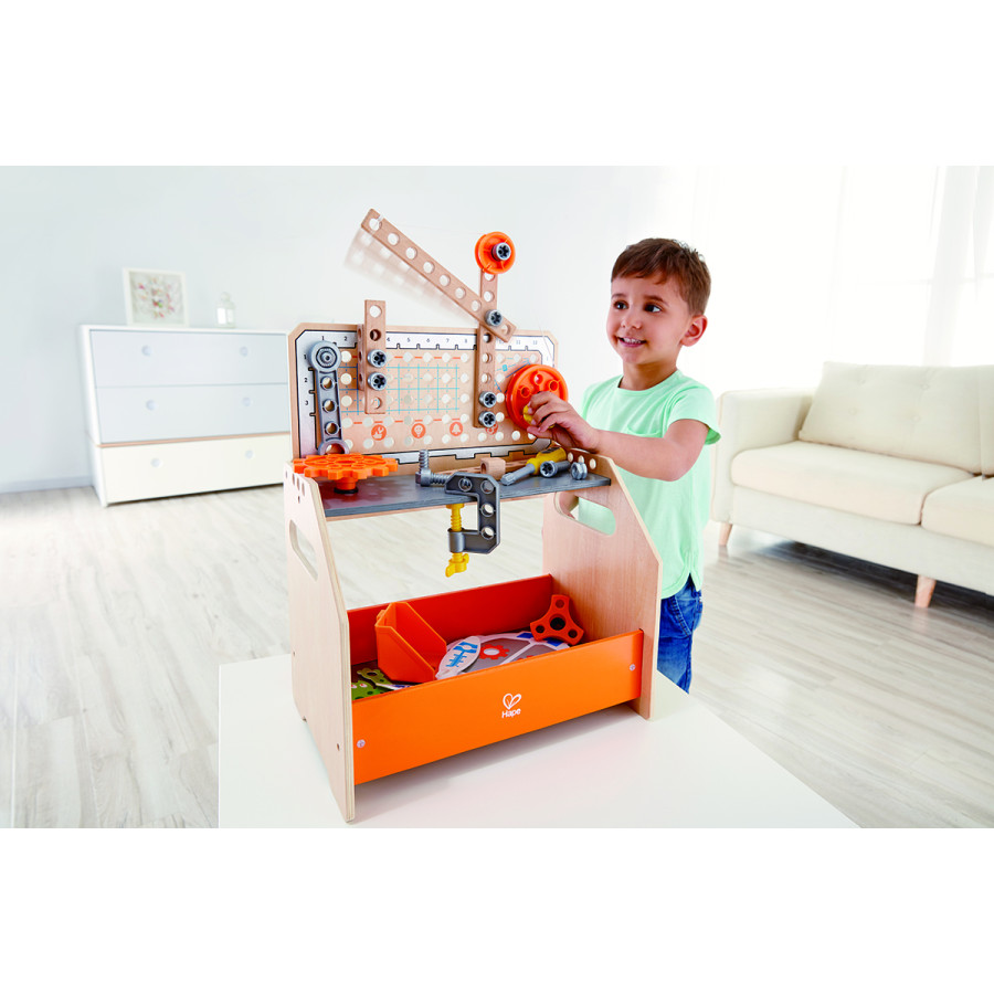 Mesa de Trabajo Científica para Construir de Juguete Hape
