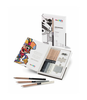 Set Premium de Dibujo Graphite Carioca Plus