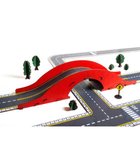 Puente de Juguete Mis Calles x 9 piezas