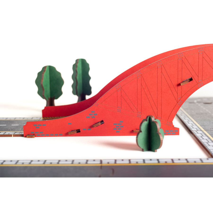 Puente de Juguete Mis Calles x 9 piezas