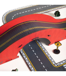 Puente de Juguete Mis Calles x 9 piezas