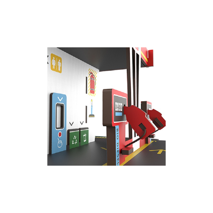 Estación de Servicio de Juguete Mis Calles