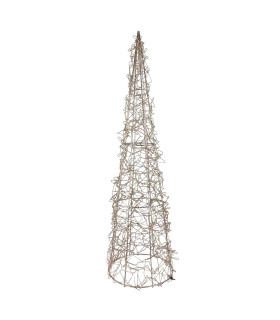 Adorno de Árbol con Luz 60 cm Alparamis