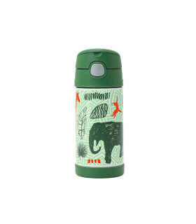 Botella Térmica con Sorbete Thermos Funtainer 355 ml Jungla