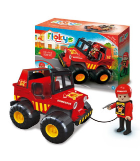 Flokys Jeep Bomberos Al Rescate