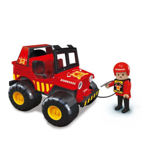 Flokys Jeep Bomberos Al Rescate