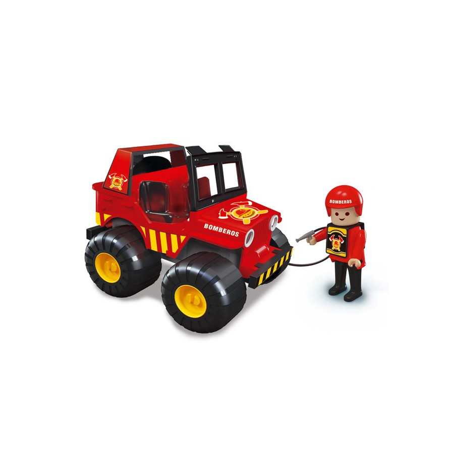 Flokys Jeep Bomberos Al Rescate