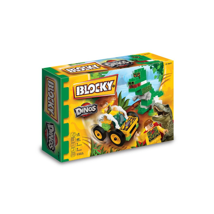 Ladrillos Blocky Dinosaurios 65 Piezas