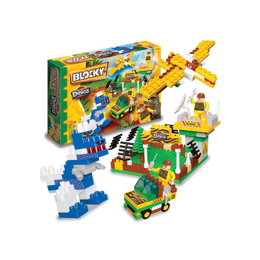 Ladrillos Blocky Dinosaurios 150 Piezas