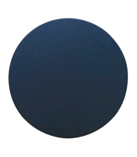 Plato de sitio Negro Liso