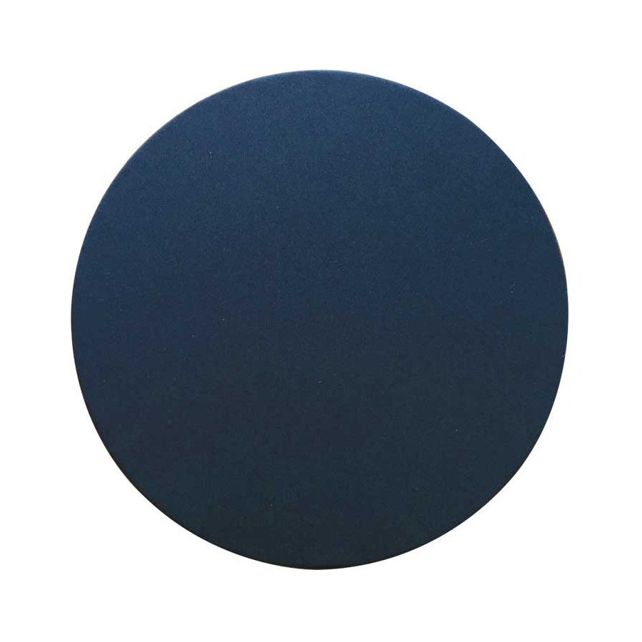 Plato de sitio Negro Liso