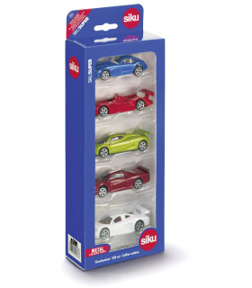 Set De Regalo 5 Vehiculos Metal Siku