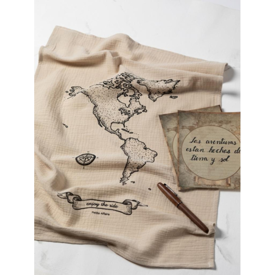 Paño de Cocina Cotton Ride Más Anotador Mundo