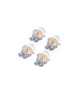 4 Broches Osos