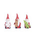 Set de 3 Santas Poliresina en Caja 5cm
