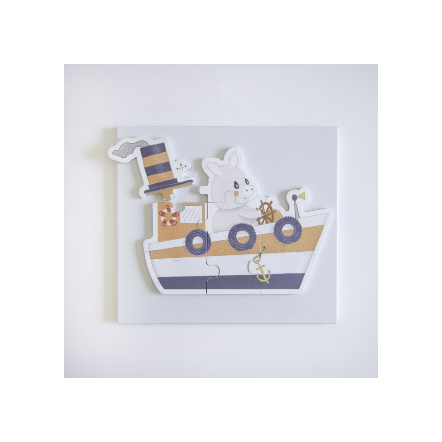 Rompecabezas Magnetico Transportes Chancho