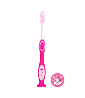 Chicco Cepillo De Dientes 3 a 6 Años Rosa