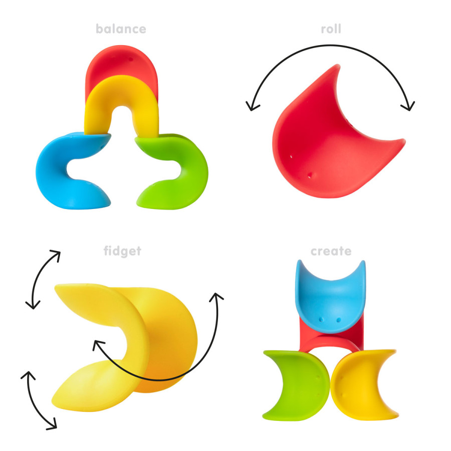 Juguete Ulu Moluk 4 piezas