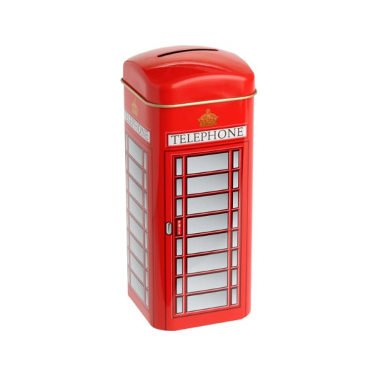 Lata de Té Telephone Box 14 Saquitos