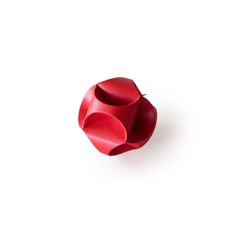 Danesa para Armar Roja 9 cm x 3