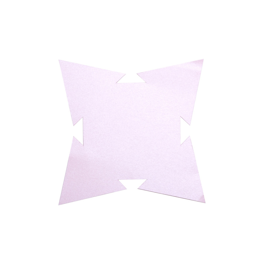 Estrella para Armar 28 cm Rosa