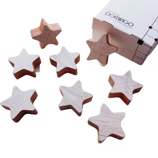 Adornos de Estrellas 5 cm x 8