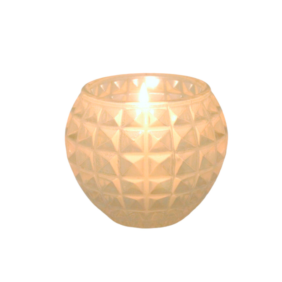 Fanal de Vidrio Tachas Esférico 11 x 10 cm